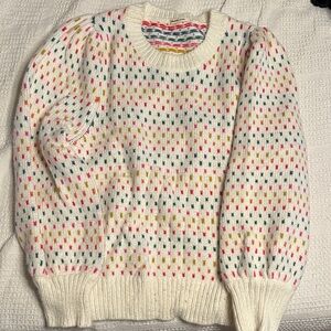 Colorful and Best Polka Dot Rainbow Sweater Ever!   By Marine Layer-Tuckernuck